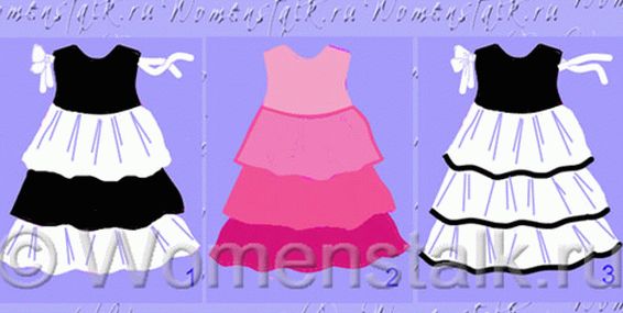 Opțiuni pentru rochii pentru copii cu navetă