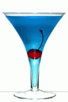 Cocktail Azure Martini