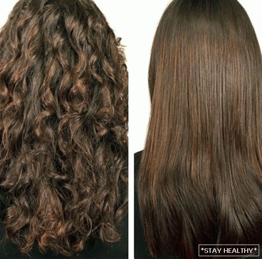 Înainte și după curul de păr