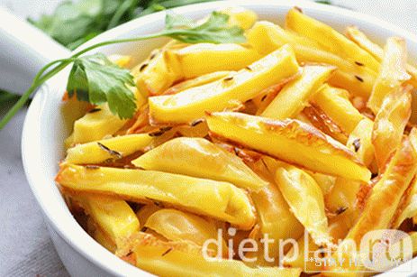 cartofi фри без масла - рецепт