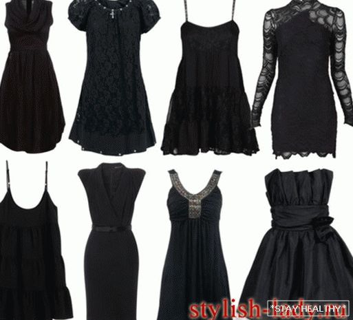 Маленькое черное платье: модели и moda
