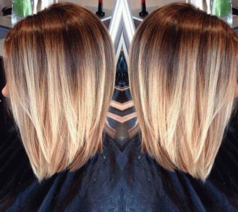 Ombre pe un bob cu extensie