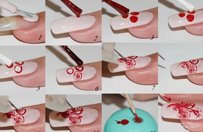 Nail art sau unghii pentru начинающих...