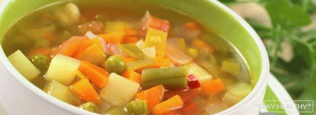 Slăbire cu supe de legume sănătoase