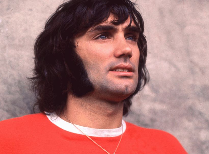 Coafura ridicolă a jucătorului de fotbal George Best