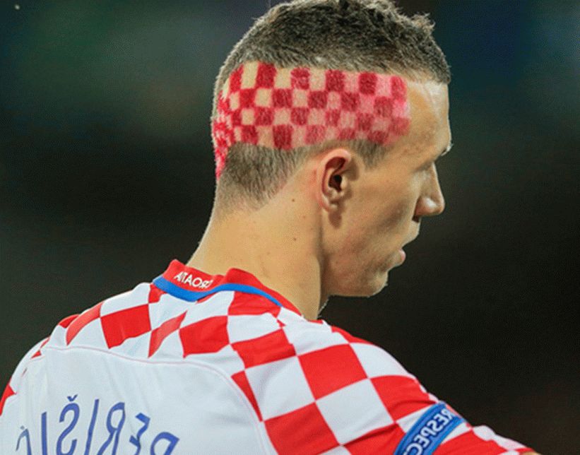 Coafura ridicolă a jucătorului de fotbal Ivan Perisic