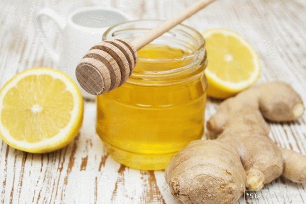 șiмбирь, лимон и мед при похудении