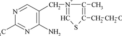 Formula de vitamina B1